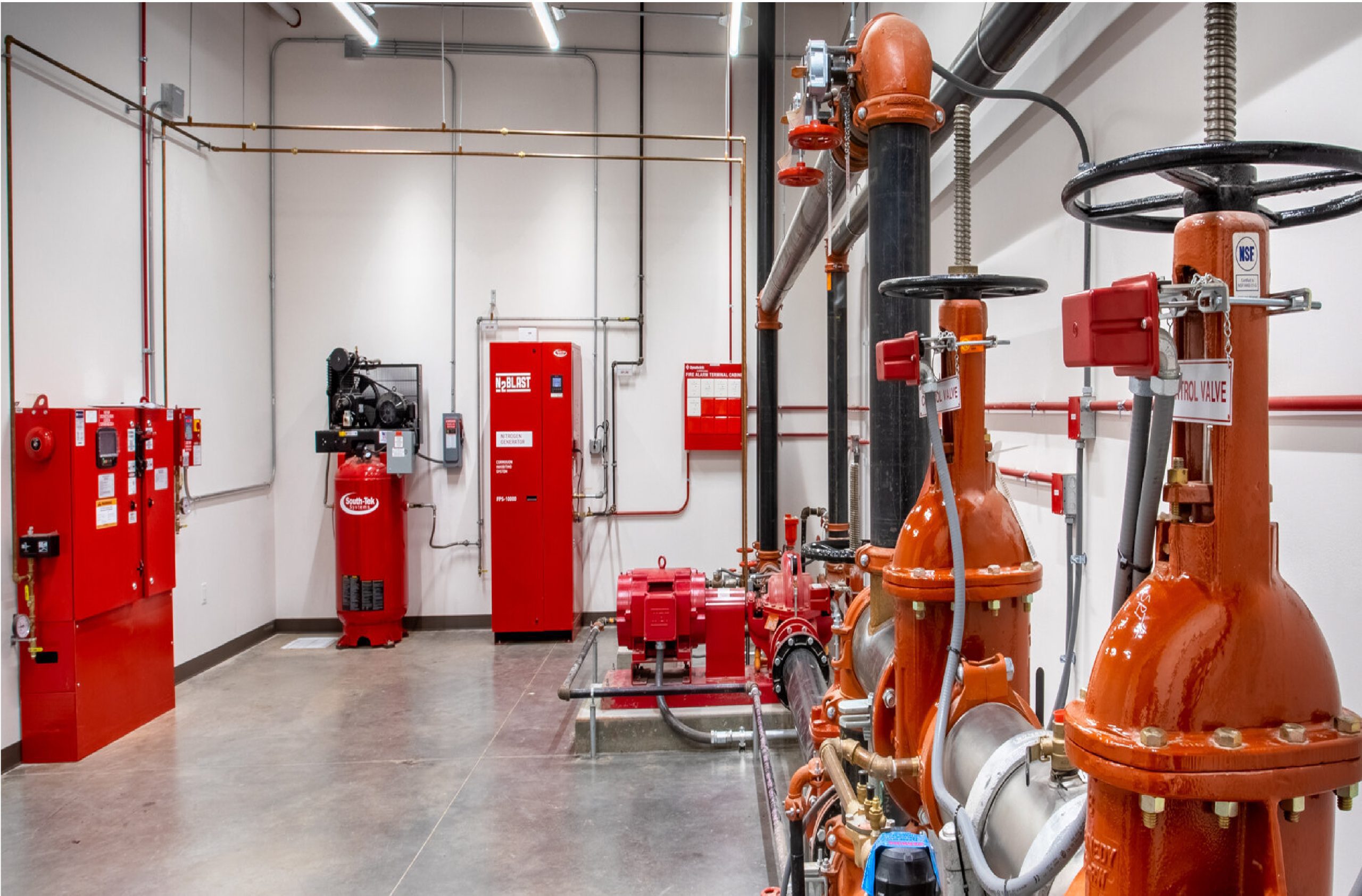 FM200 gas fire extinguishing system